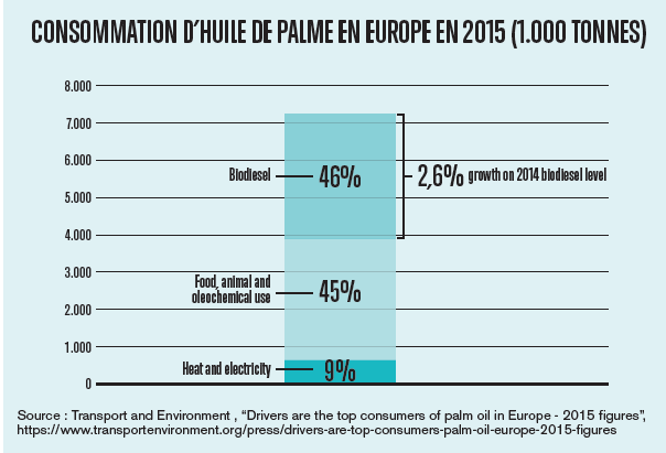 consommation huile de palme europe